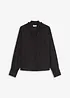Chiffon blouse met ruches, bonprix