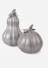Decoratieve metalen pompoenen (set van 2), bonprix