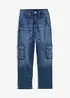 Thermo loose fit jeans met jersey voering, straight, bonprix