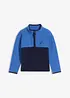Fleece trui met ritssluiting, bonprix