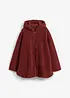 Teddy fleece vest in A-lijn met zijsplitten, bonprix