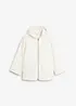 Teddy fleece vest in A-lijn met zijsplitten, bonprix