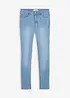 Skinny stretch jeans mid waist, bonprix
