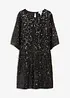 Oversized paillettenjurk, bonprix