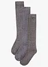 Thermo kniekousen met zacht frotté binnenin (3 paar), bonprix
