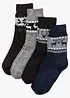Thermo sokken (4 paar), uniseks, bonprix