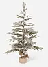Kunst kerstboom met sneeuw, bonprix