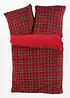 Dekbedovertrek  Cashmere Touch met ruitpatroon, bonprix
