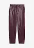 Leren broek van lamsnappa, bonprix