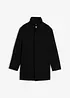 Korte coat in wollen look, bonprix