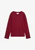 Longsleeve met zijde, bonprix