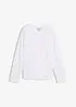 Longsleeve met zijde, bonprix