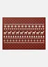 Deurmat met kerstdessin, bonprix