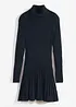Gebreide jurk met col, bonprix