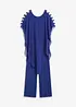 Jumpsuit met overgooier van fijn chiffon, bonprix