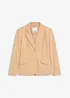 Getailleerde blazer van katoen-jersey, bonprix