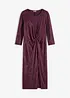 Midi jurk in jacquard, bonprix