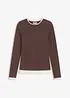 Longsleeve in een katoenmix, bonprix