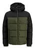 Puffer jacket van puur katoen, J&J Rebel