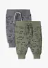 Baby shirtbroek (set van 2) van biologisch katoen, bonprix