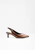 Slingback pumps met smalle hak, bonprix