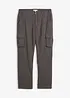 Relaxed fit thermo cargo broek met comfortband, straight, bonprix