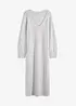 Gebreide oversized midi jurk, bonprix