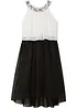 Feestelijke meisjes jurk van chiffon, bonprix