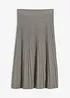Gebreide rok met merino wol, bonprix