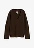 Trui met V-hals, bonprix