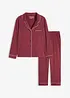 Pyjama van puur katoen met knoopsluiting, bonprix