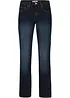 Slim straight jeans mid waist, stretch, bonprix