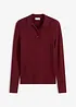 Geribde trui van viscosemix, bonprix