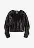 Longsleeve met pailletten, bonprix