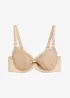 Voorgevormde bh met elegant borduursel en afneembare kettinkjes, bonprix