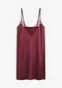 Slipdress met elegant borduursel, bonprix