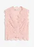 Kanten vest, bonprix