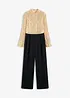 Jersey jumpsuit met pailletten, bonprix