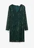 Paillettenjurk met franjes, bonprix
