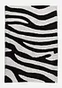 Badmat met zebra dessin, bonprix