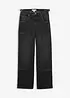 Wide leg jeans, mid waist, bonprix