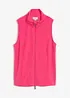 Fleece vest met zakken, bonprix