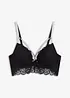 Voorgevormde beugel bh met glinsterende bandjes, bonprix