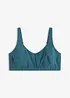 Sport bh met lichte steun van geribd materiaal, bonprix