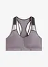 Sport bh van stvig katoen met een lichte glans, bonprix