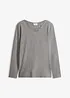 Longsleeve met eyelets, bonprix