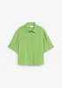 Boxy blouse van lichte crêpe, bonprix