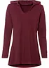 Longshirt met capuchon, bonprix