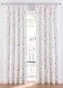 Microvezel gordijn met bloemenprint (1 stuk), bonprix