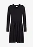 Gebreide jurk in een viscosemix, bonprix